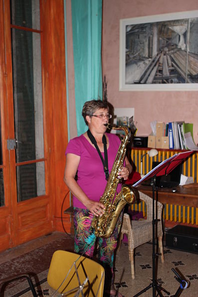 stage saxo jazz